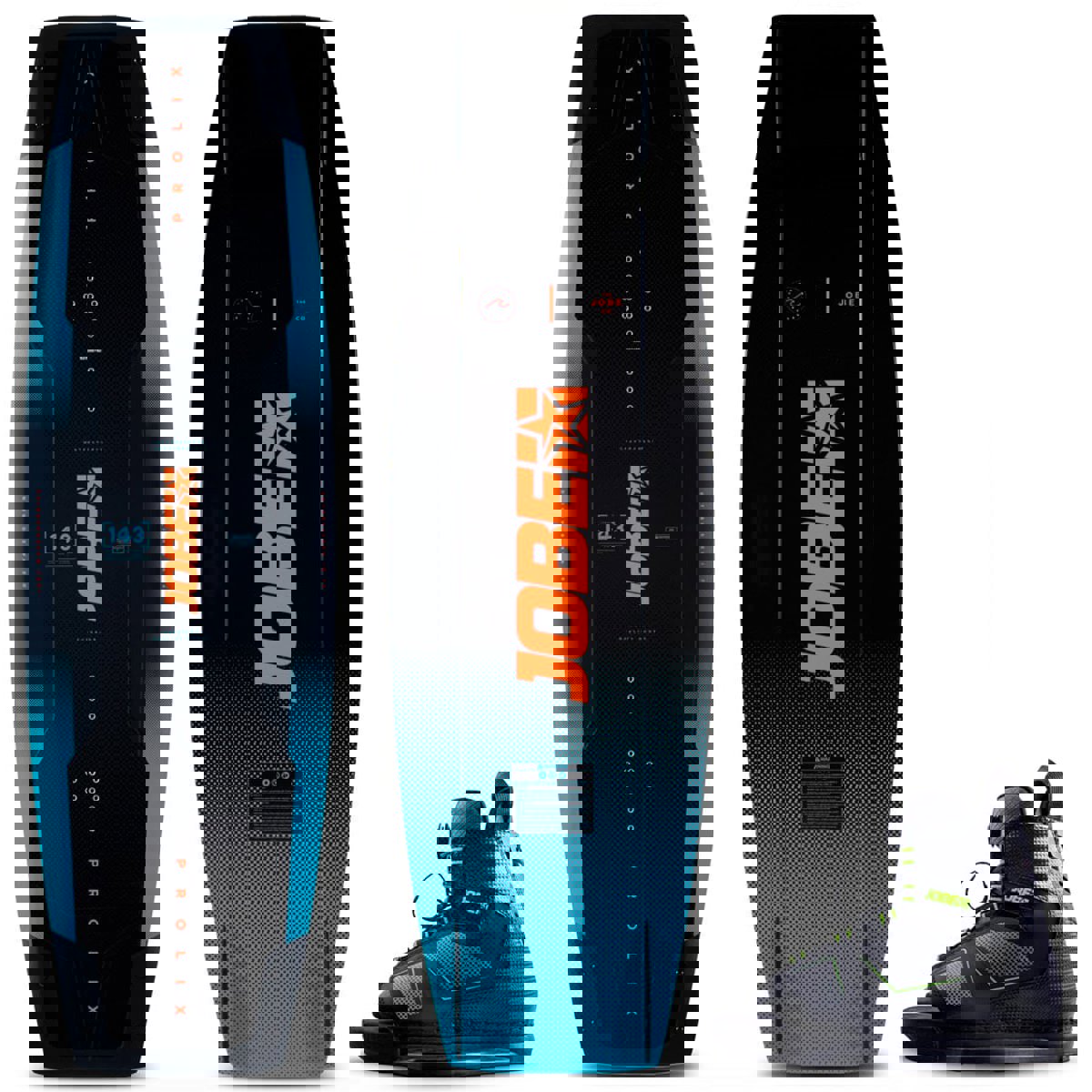Jobe Prolix wakeboard 134 cm en Unit bindingen set 6