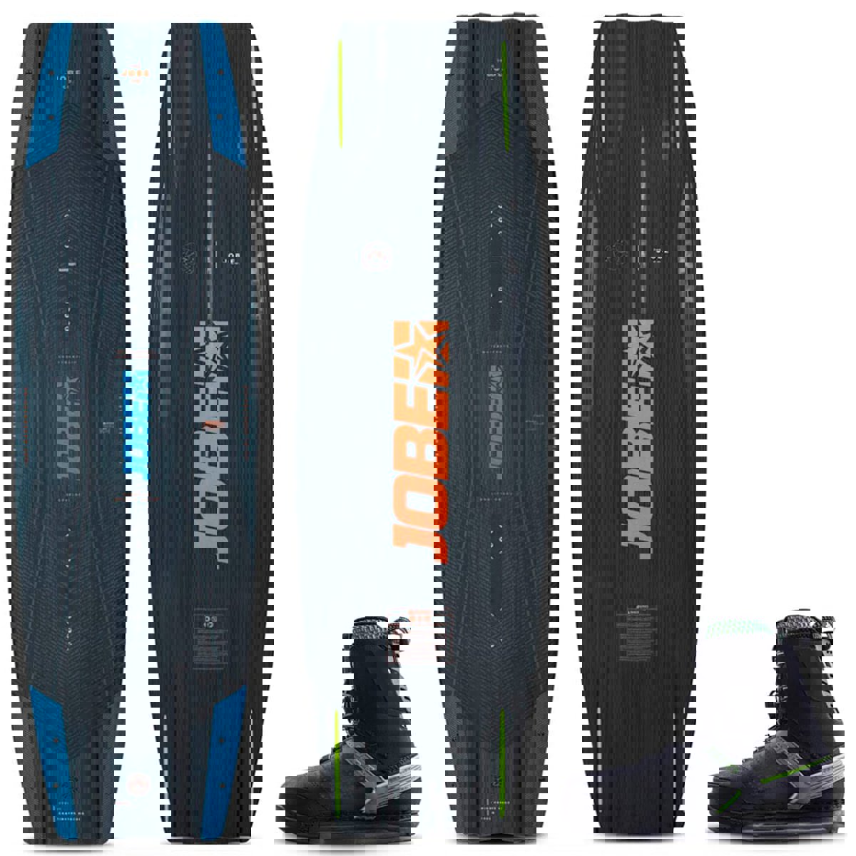 Jobe Vertex wakeboard 141 cm en Charge bindingen set 6