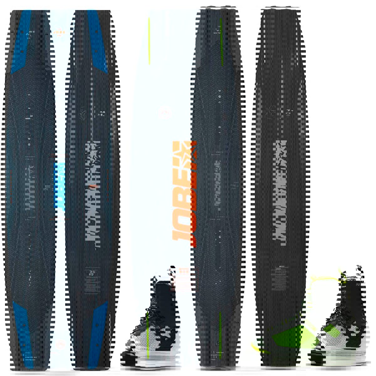 Jobe Vertex wakeboard 141 cm en Republik bindingen set 8