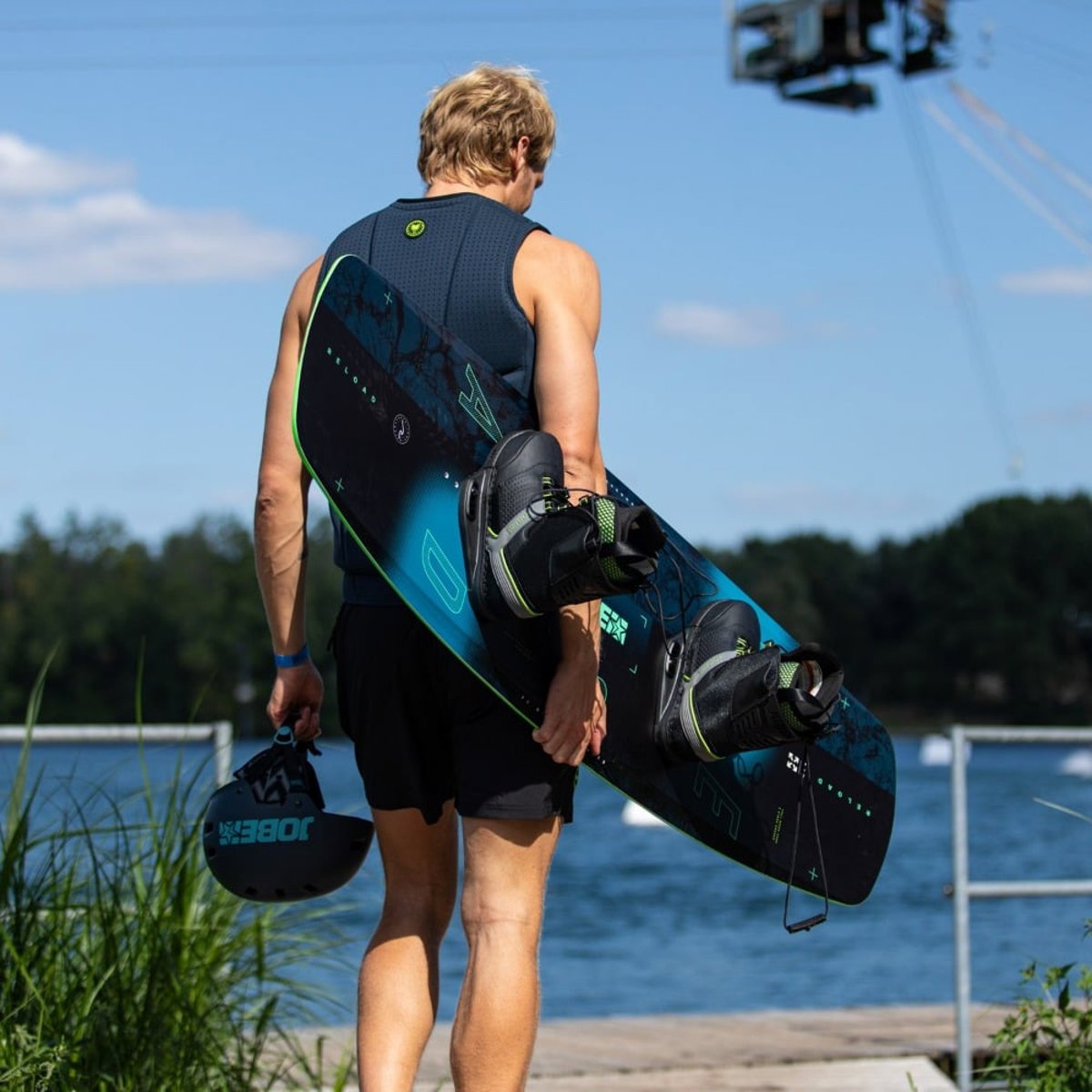 Jobe Reload wakeboard set 147 cm met Charge bindingen 30
