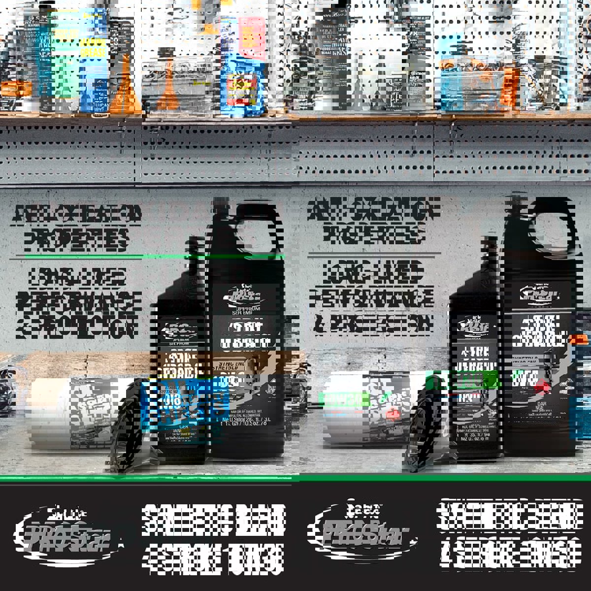 Starbrite super premium synthetische 4 takt motorolie 10w30 3800 ml 10