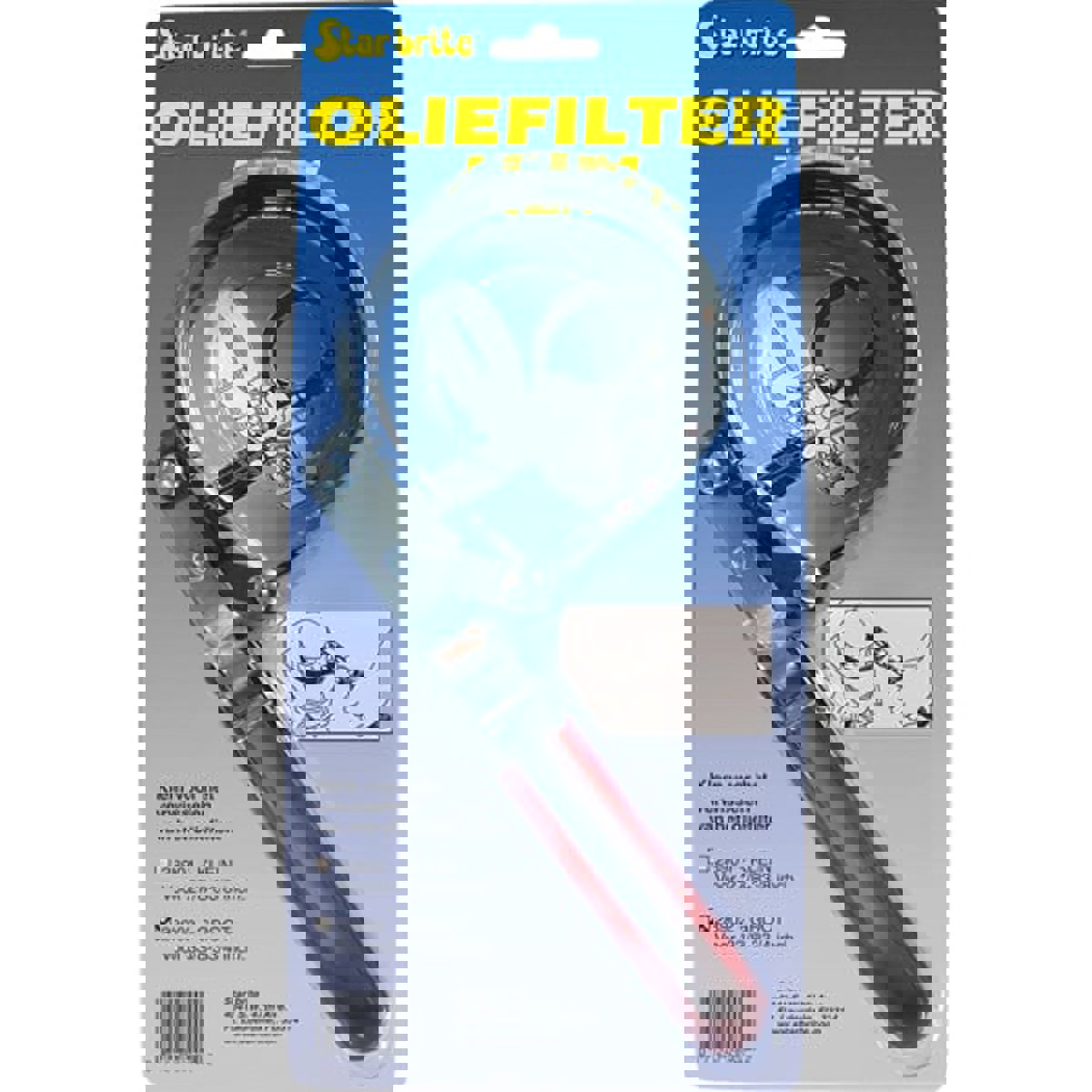 Starbrite oliefilterklem groot 33 8 33 4 inch 3