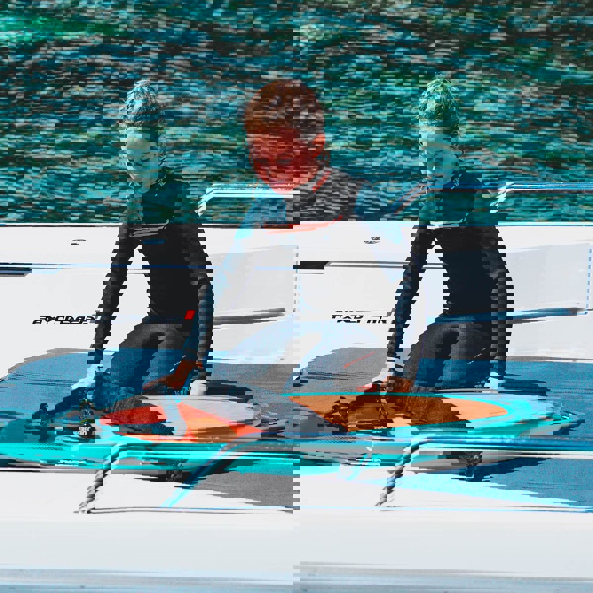 Jobe Malmo 5/3mm wetsuit Kids grijs/oranje 5