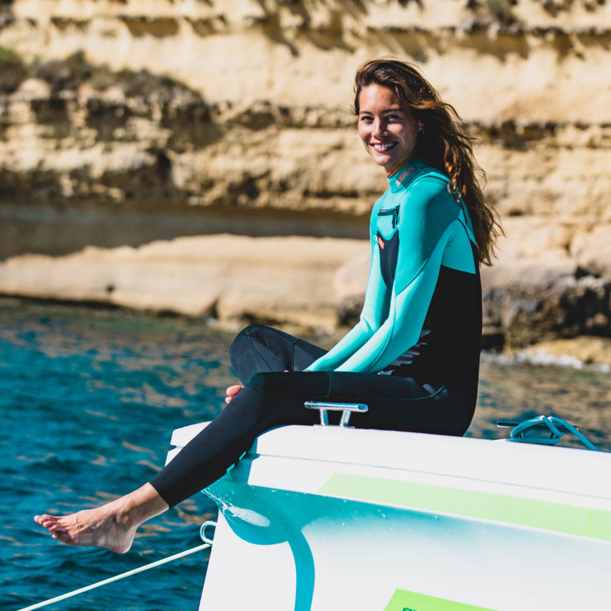 Jobe Sofia 3/2mm borstrits wetsuit dames Vintage Teal 6