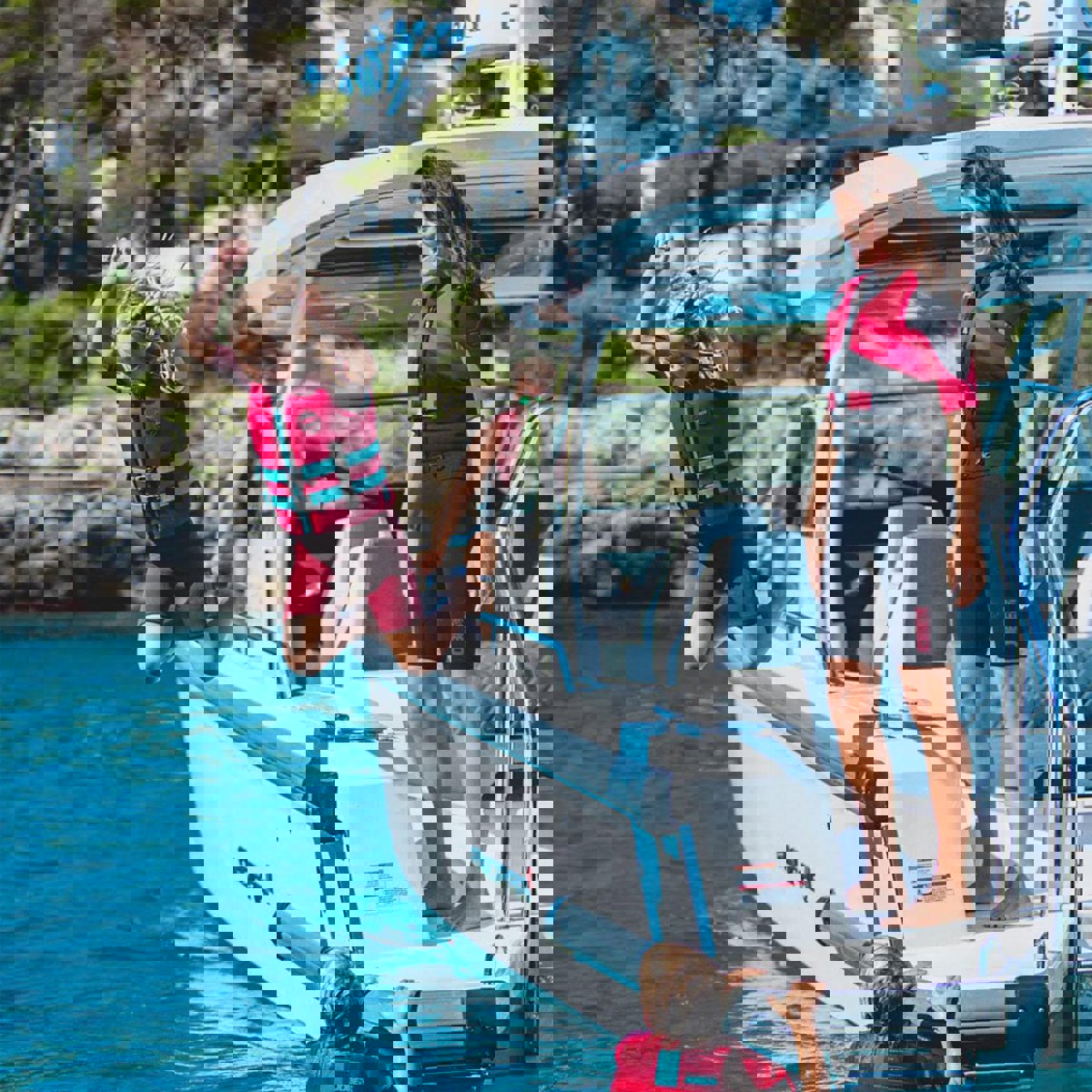 Jobe Boston 2mm Shorty Wetsuit kind Hot Pink 5