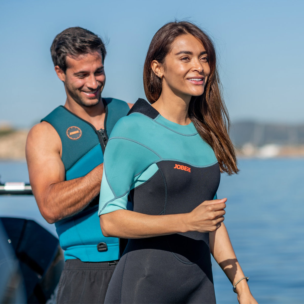 Jobe Sofia shorty 3/2mm wetsuit dames Vintage Teal 5