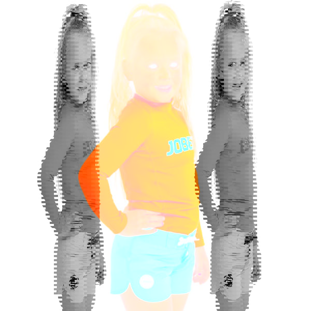 Jobe Boardshort Girls Aqua Sky 6