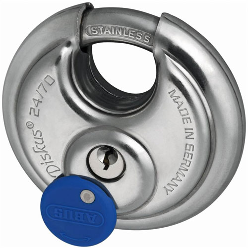 Abus Diskusslot RVS 70mm beveiligingsniveasu 10 foto 1
