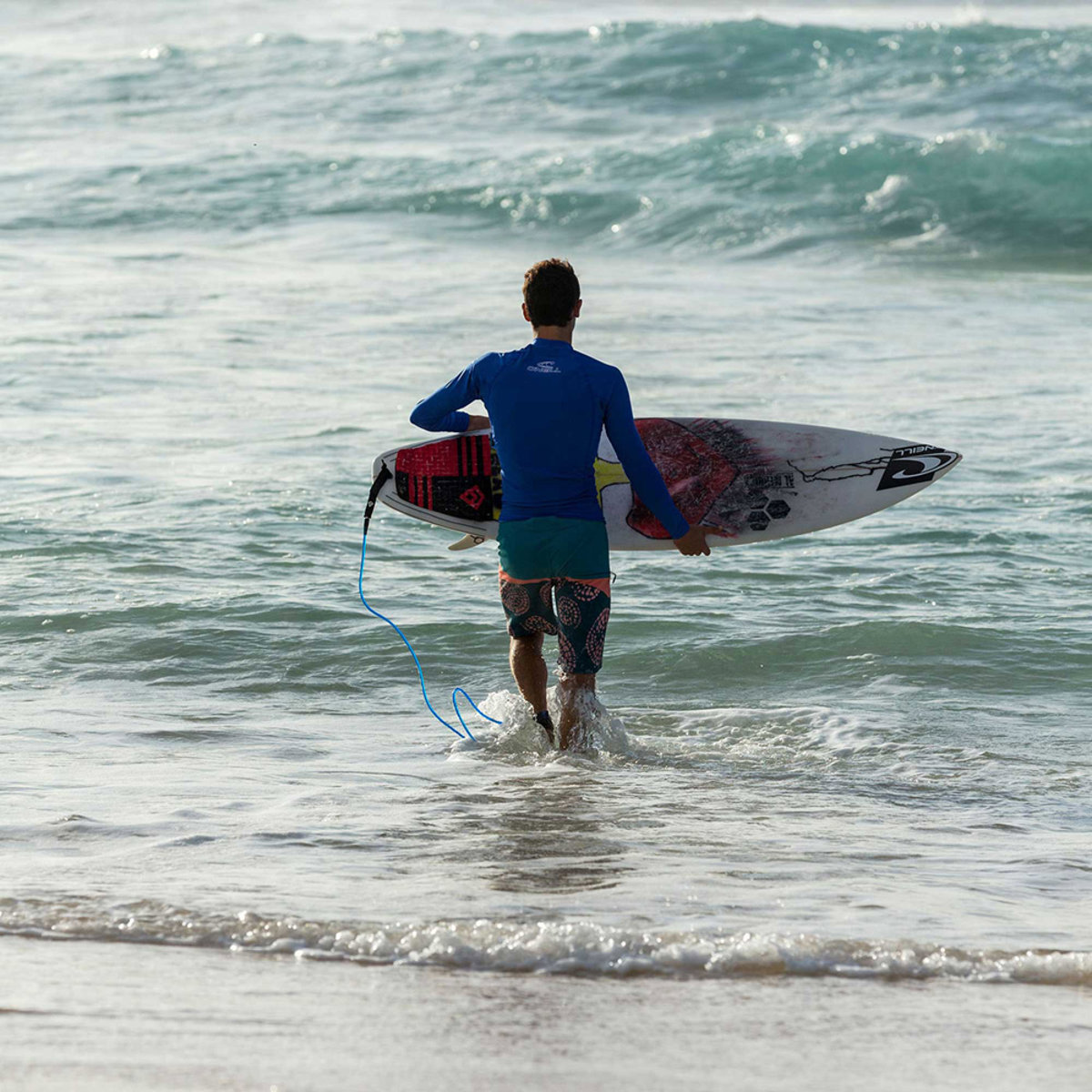 Oneill lange mouwen rash guard heren blauw 6