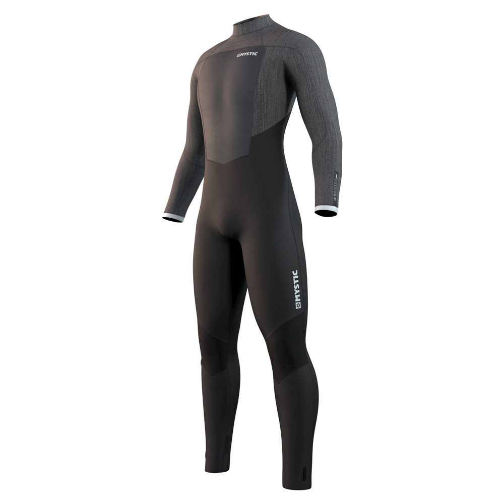 Mystic Majestic Fullsuit 5/3mm rugrits Zwart heren wetsuit foto 1