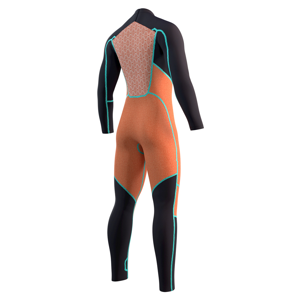 Mystic Majestic Fullsuit 5/3mm rugrits Zwart heren wetsuit 4