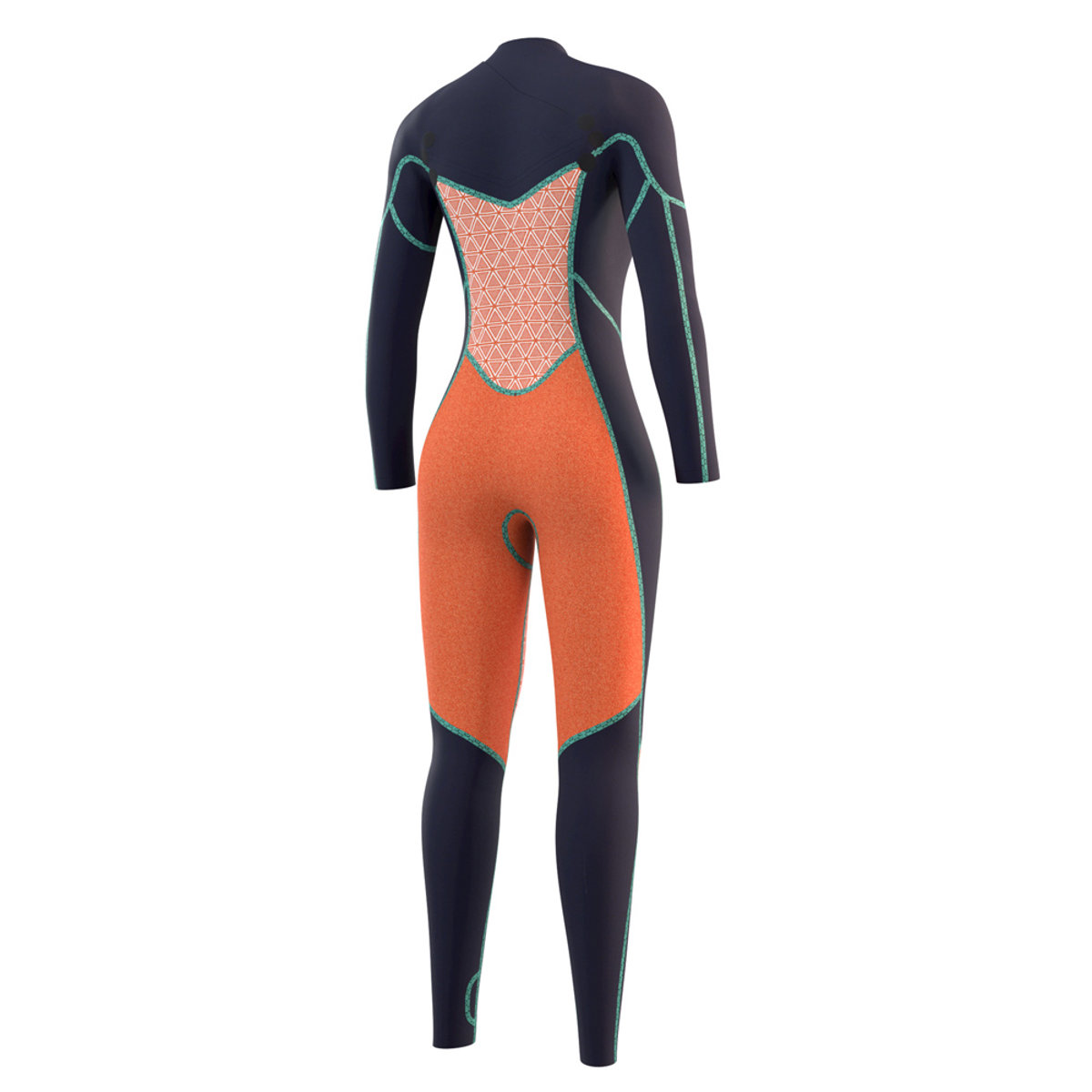 Mystic Diva Fullsuit 3/2mm dubbele borstrits dames Night blauw 6