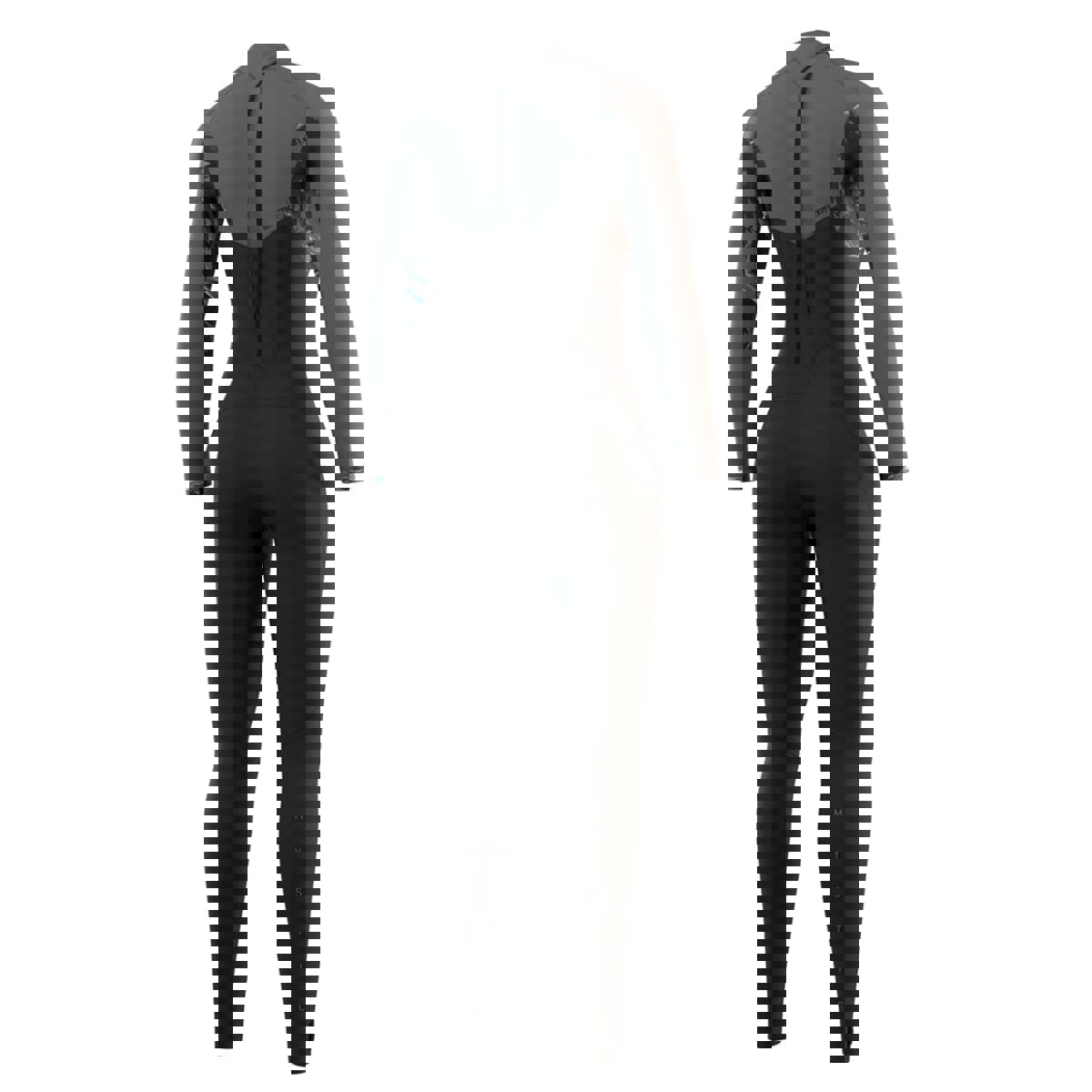 Mystic Dazzled Fullsuit 5/3mm rugrits dames Zwart 5