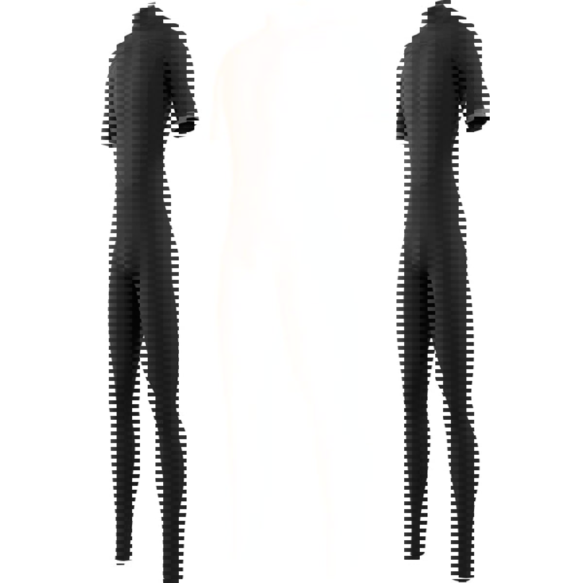 Mystic Brand korte mouwen 3/2mm rugrits Flatlock Zwart heren wetsuit 6