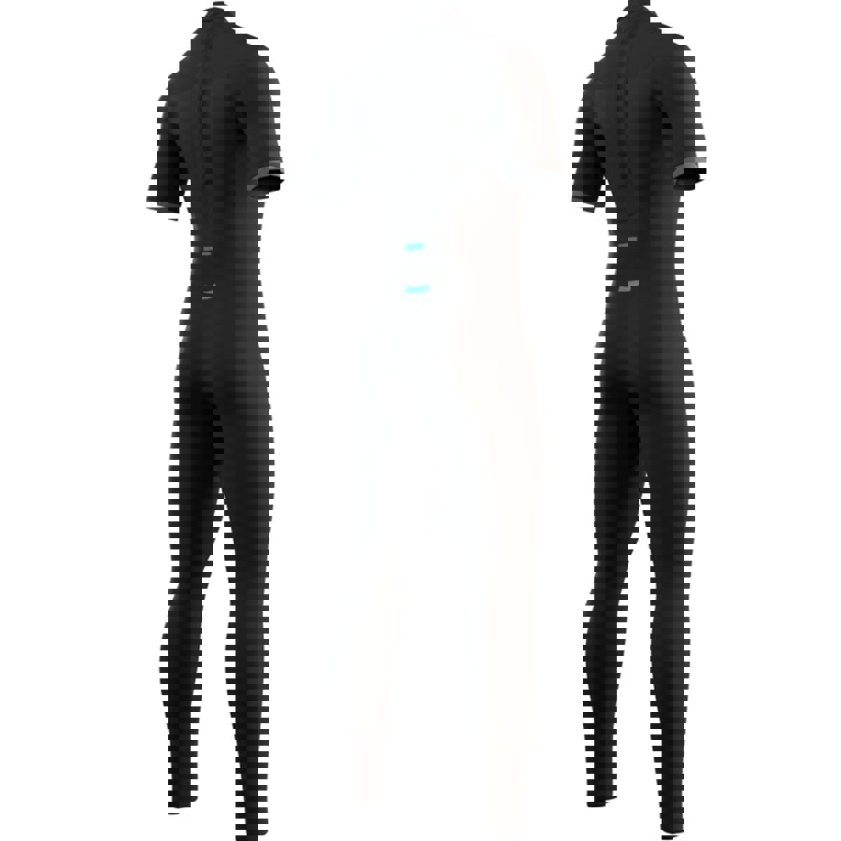 Mystic Brand korte mouwen 3/2mm rugrits Flatlock Zwart heren wetsuit 7