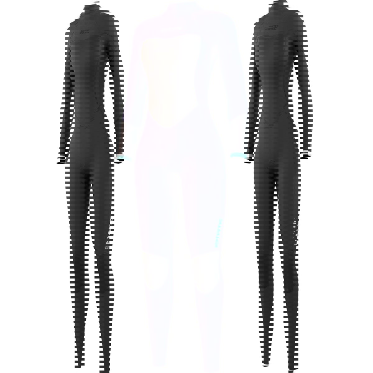 Mystic Star Fullsuit 5/3mm rugrits dames Night blauw 6