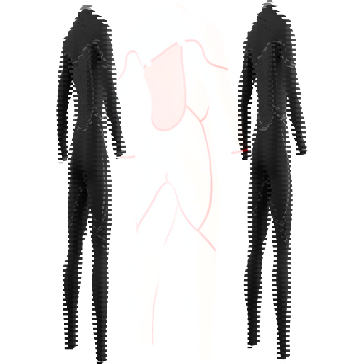 Mystic The One fullsuit 5/3mm Zipfree heren zwart 7