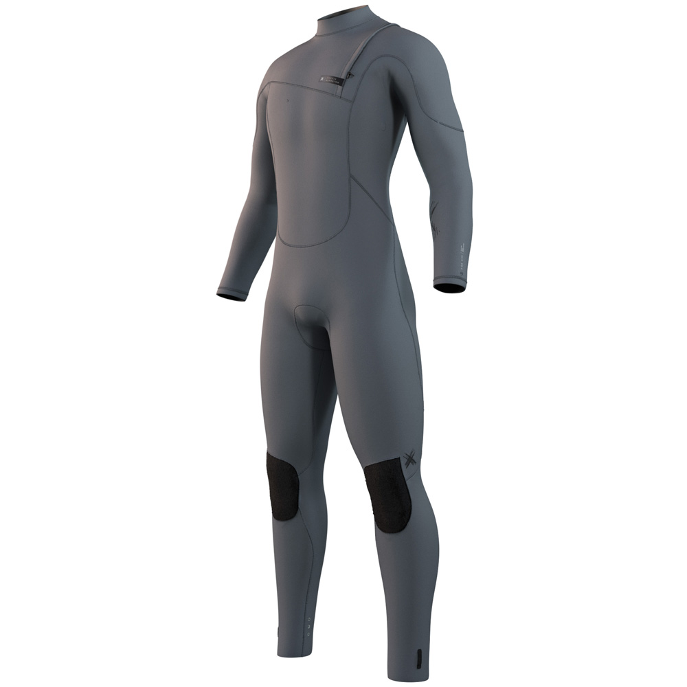 Mystic The One fullsuit 4/3mm Zipfree heren donker grijs foto 1