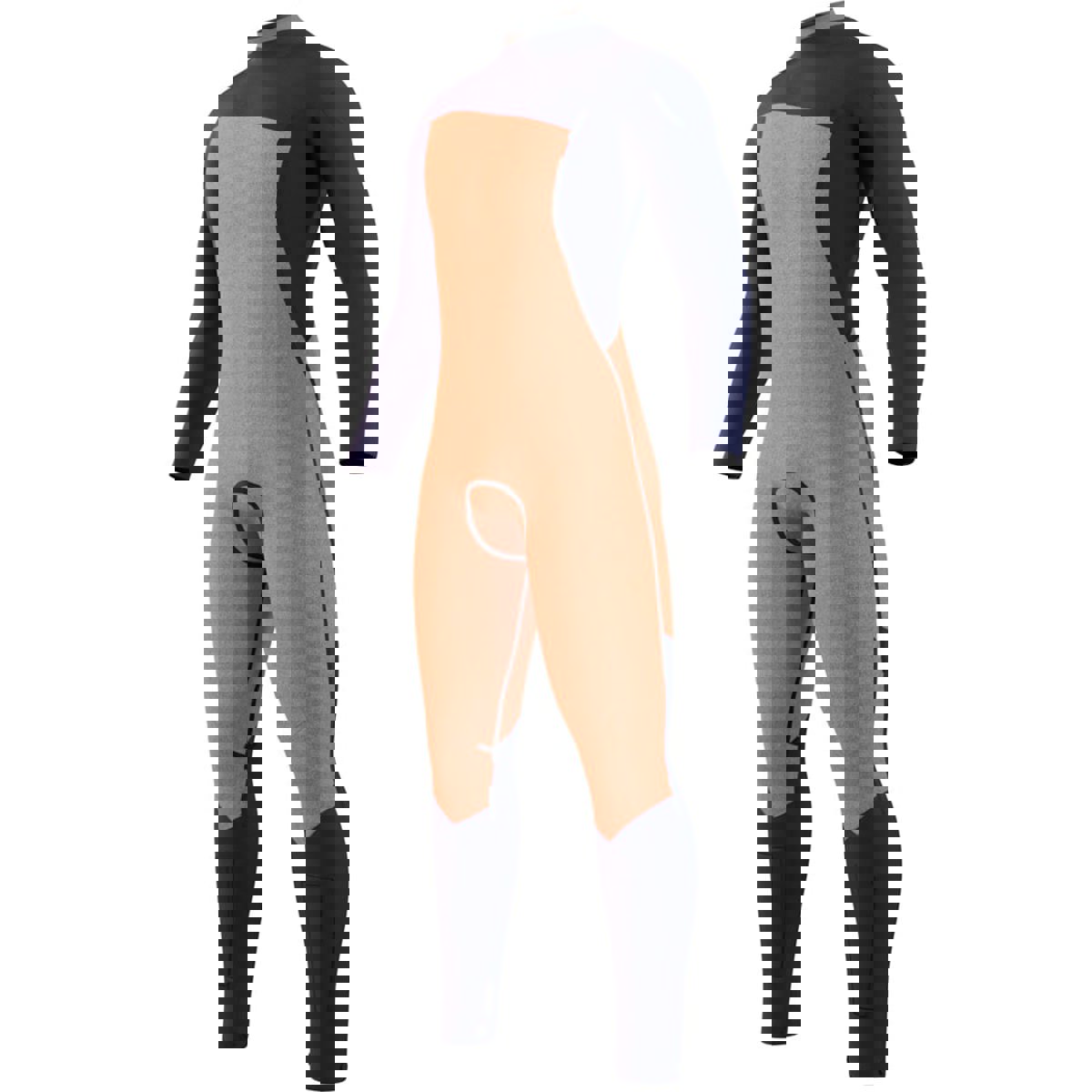 Mystic Marshall fullsuit 4/3 mm borstrits heren zwart/groen 6