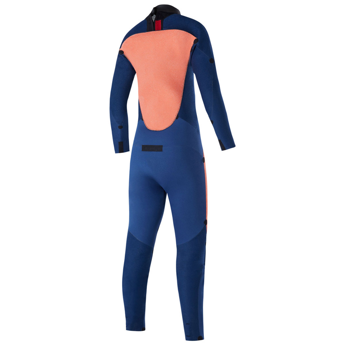 Mystic Star fullsuit 5/4mm rugrits kids zwart 5