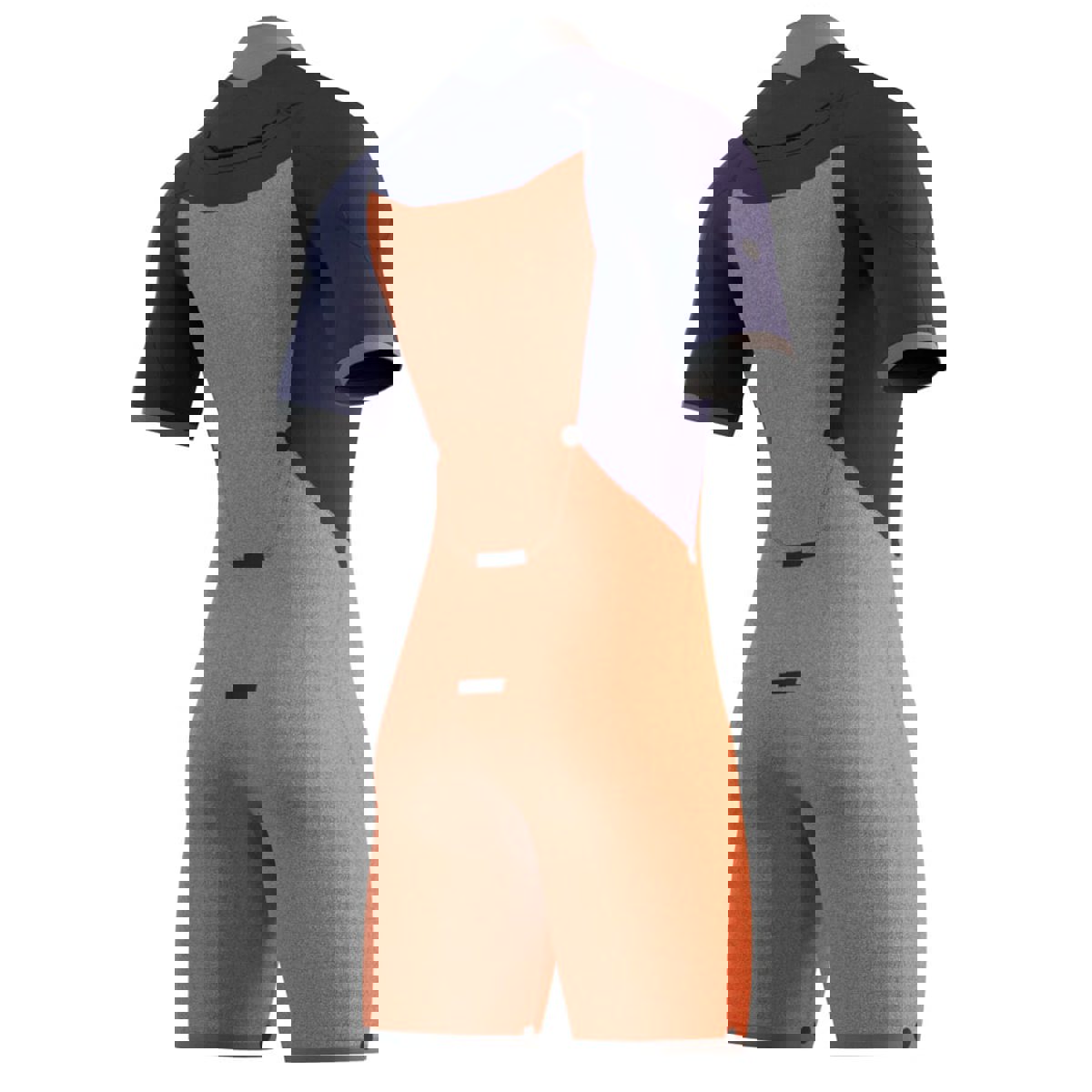 Mystic Marshall Shorty 3/2mm borstrits heren zwart/ grijs 10