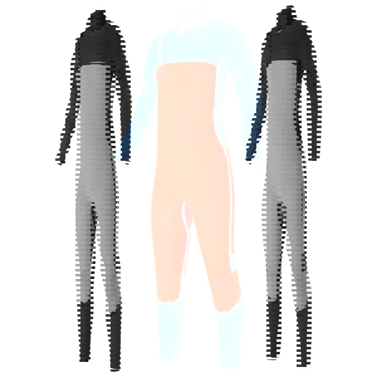 Mystic Marshall fullsuit 5/3mm borstrits kids night blauw 6