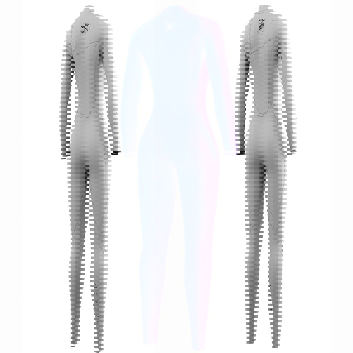 Mystic The One fullsuit 3/2mm Zipfree dames lila 5