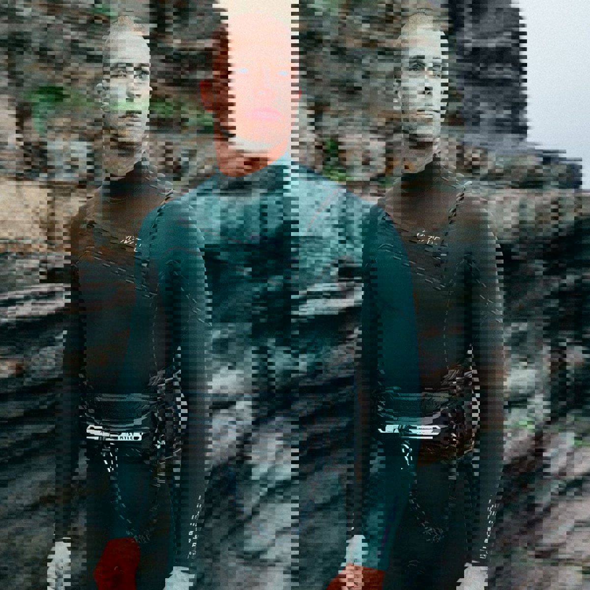 Mystic Majestic fullsuit wetsuit heren 5/4mm borstrits Cypress groen 5