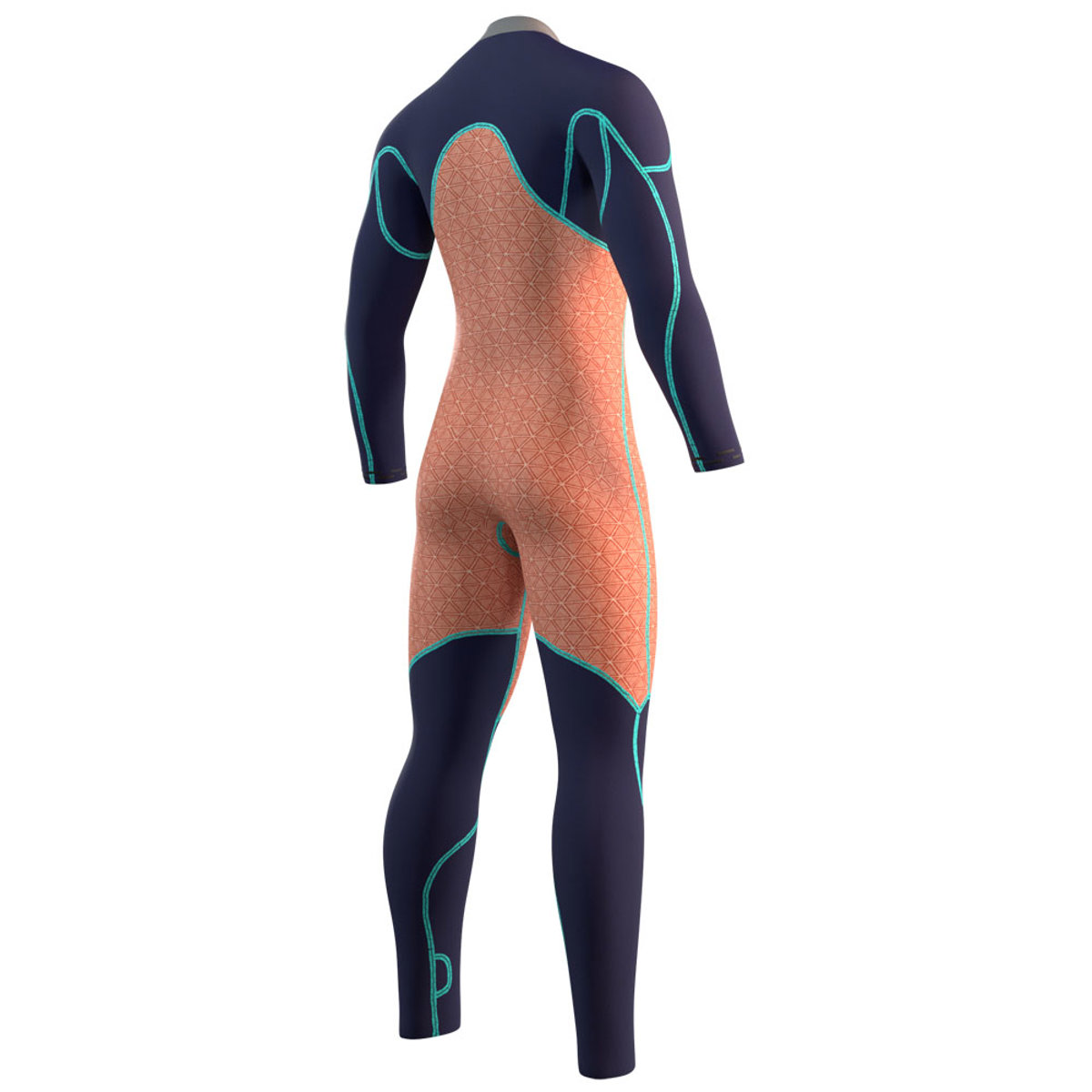 Mystic Majestic fullsuit wetsuit heren 5/4mm borstrits zwart 12
