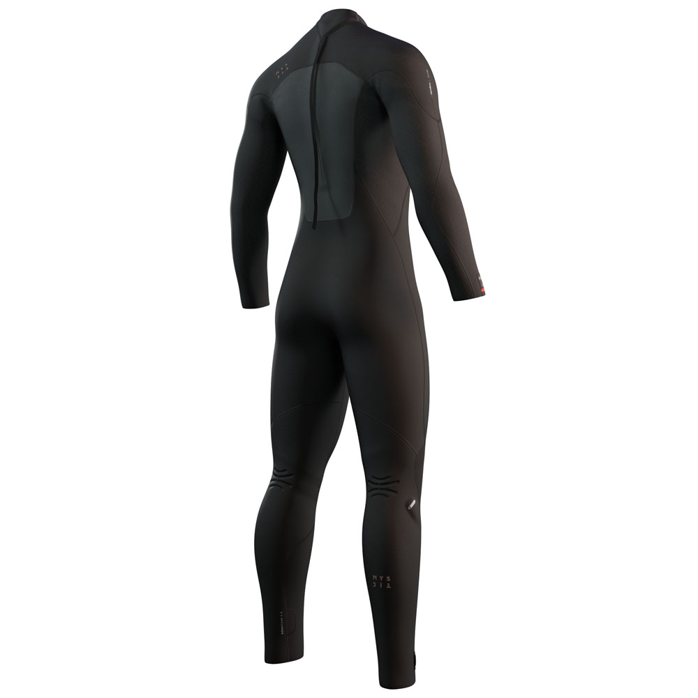 Mystic Majestic fullsuit wetsuit heren 5/4mm rugrits zwart 2
