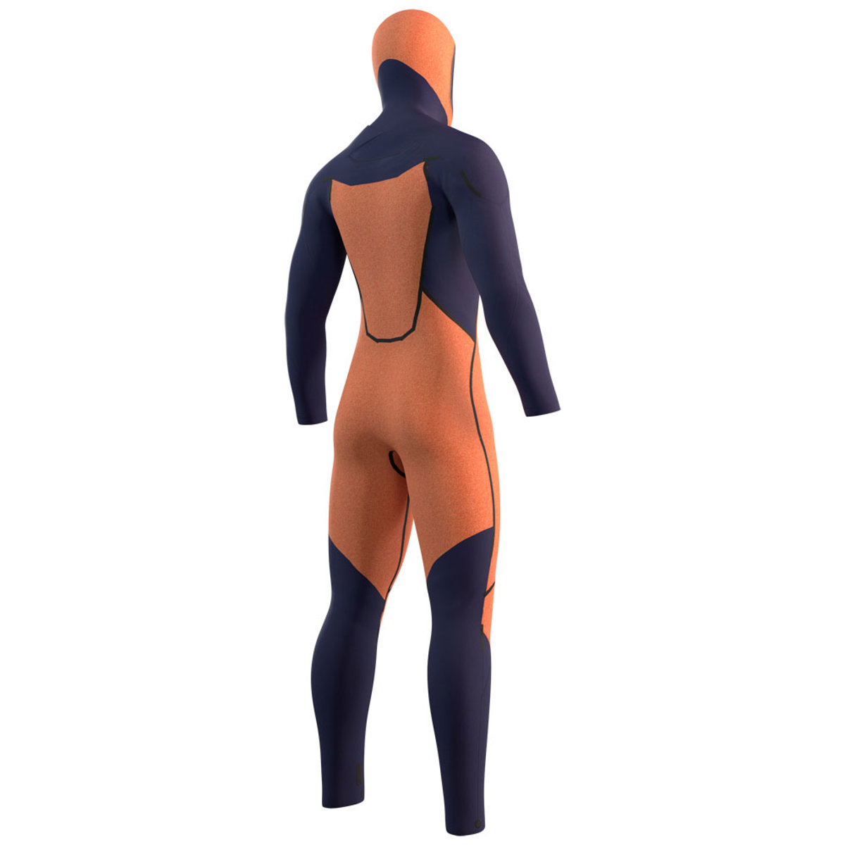 Mystic Marshall Hooded fullsuit wetsuit heren 5/3mm borstrits zwart 5