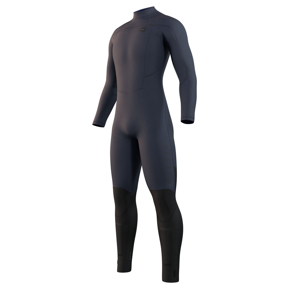 Mystic Marshall fullsuit wetsuit heren 5/3mm rugrits navy blauw foto 1