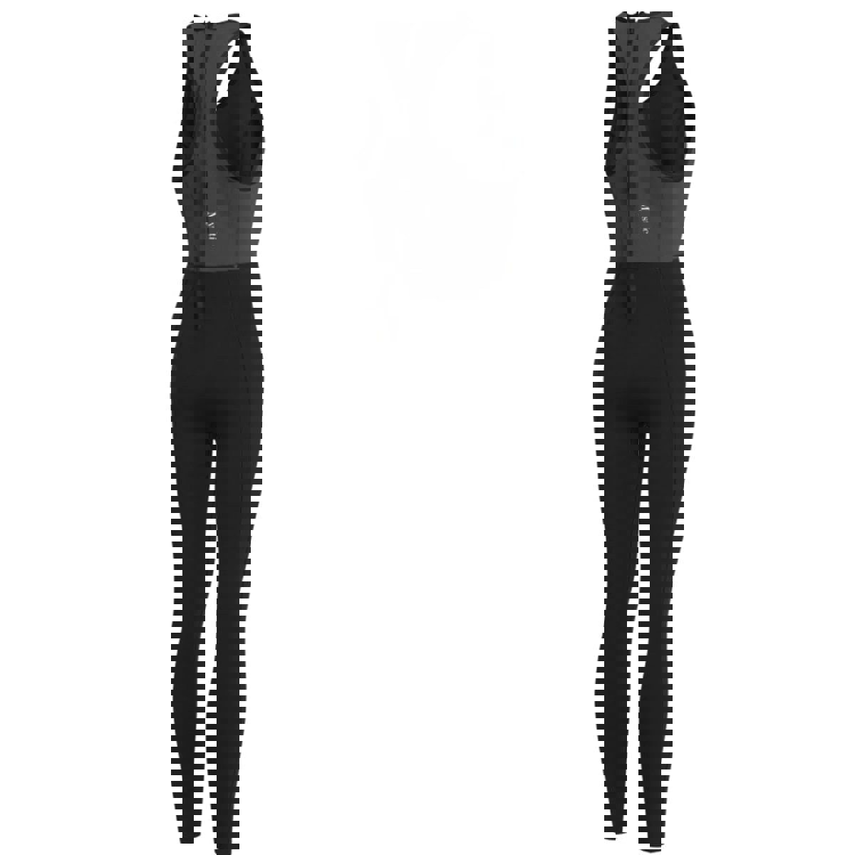 Mystic Lunar Long John wetsuit  2/2mm rugrits dames zwart 6