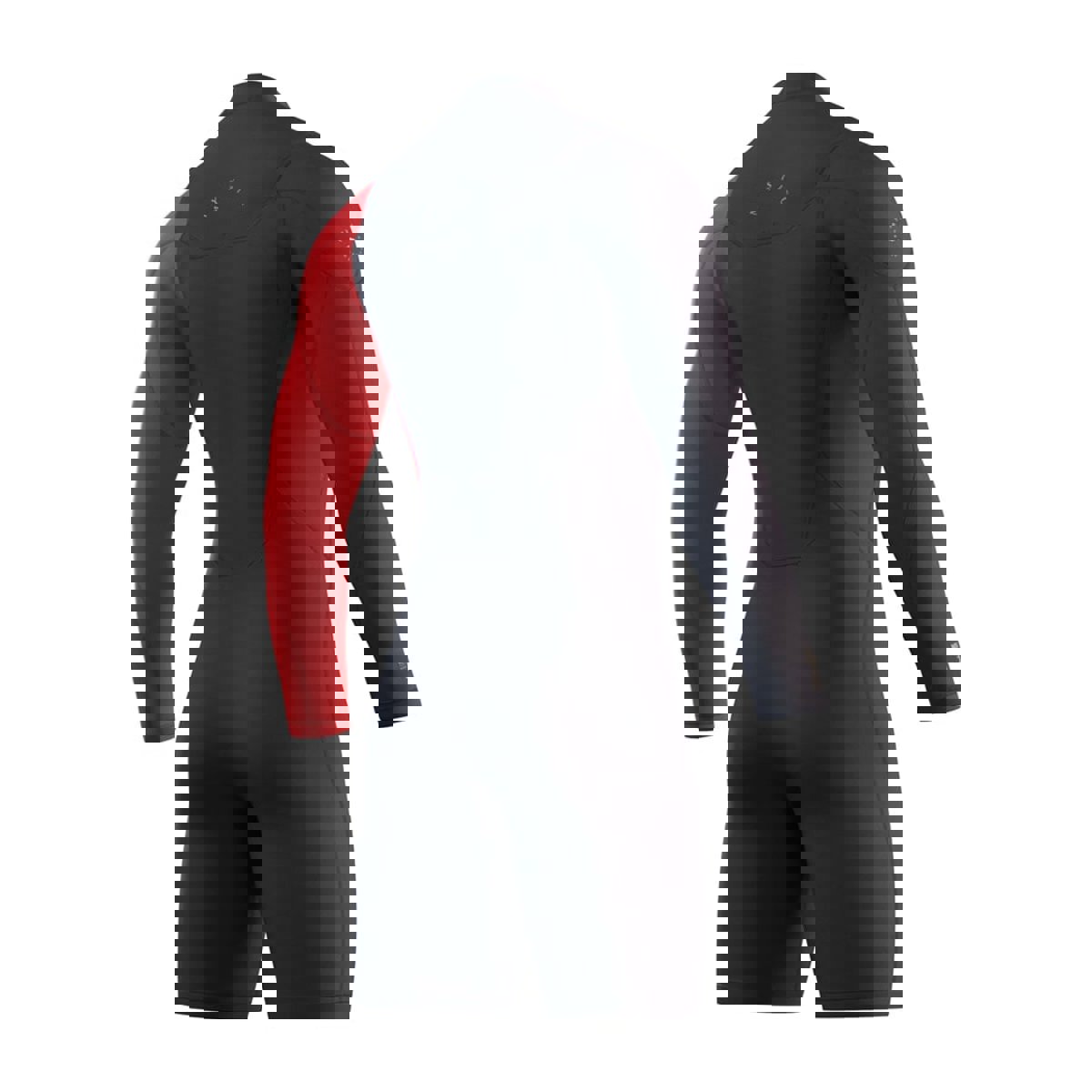 Mystic Marshall Longarm Shorty 3/2mm heren borstrits navy blauw / rood 8