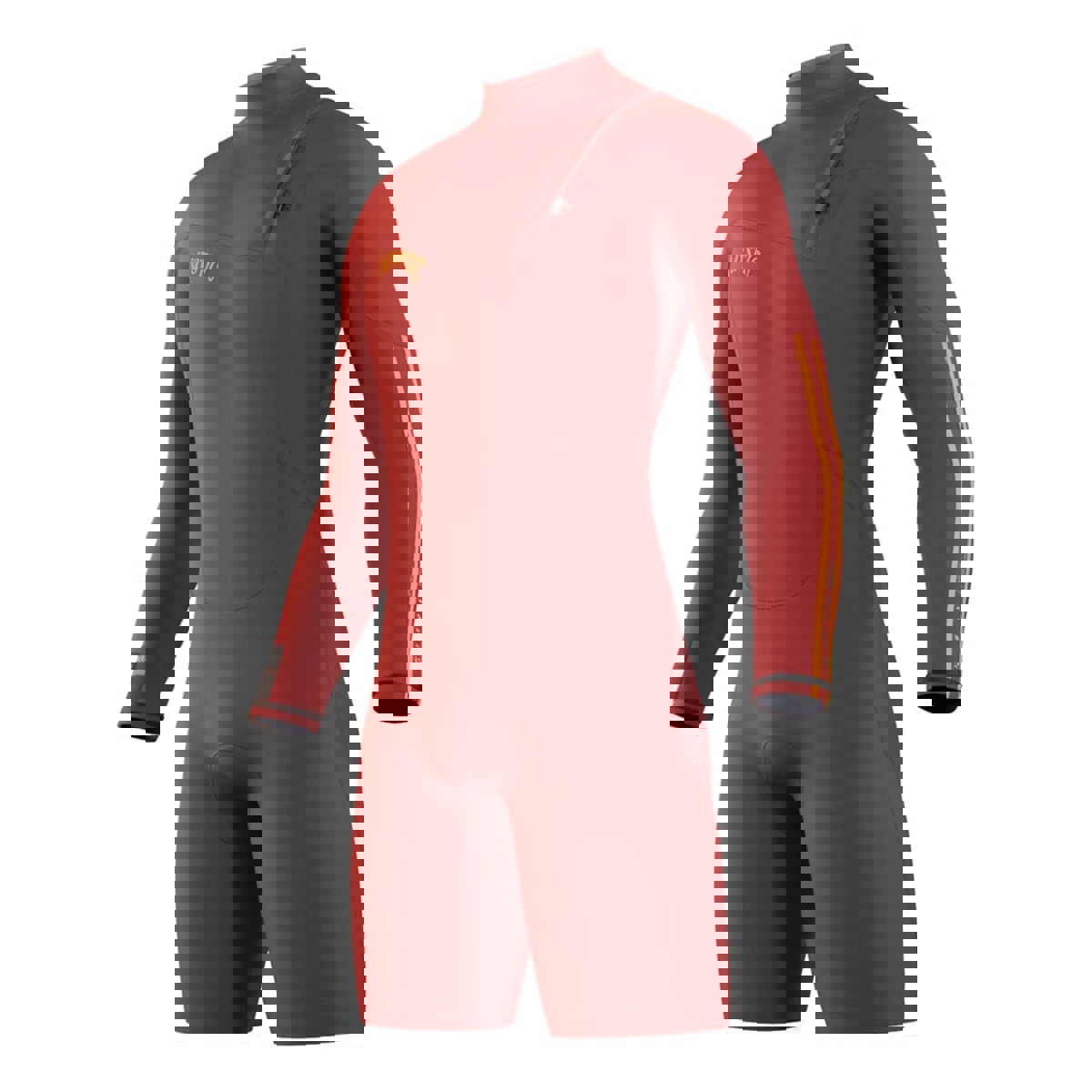 Mystic The One Longarm Shorty 3/2mm heren zipfree rood 8