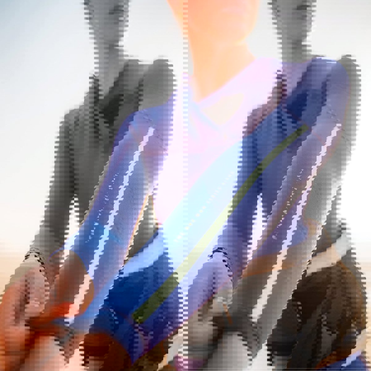 Mystic The One fullsuit 4/3 mm dames paars zipfree 15