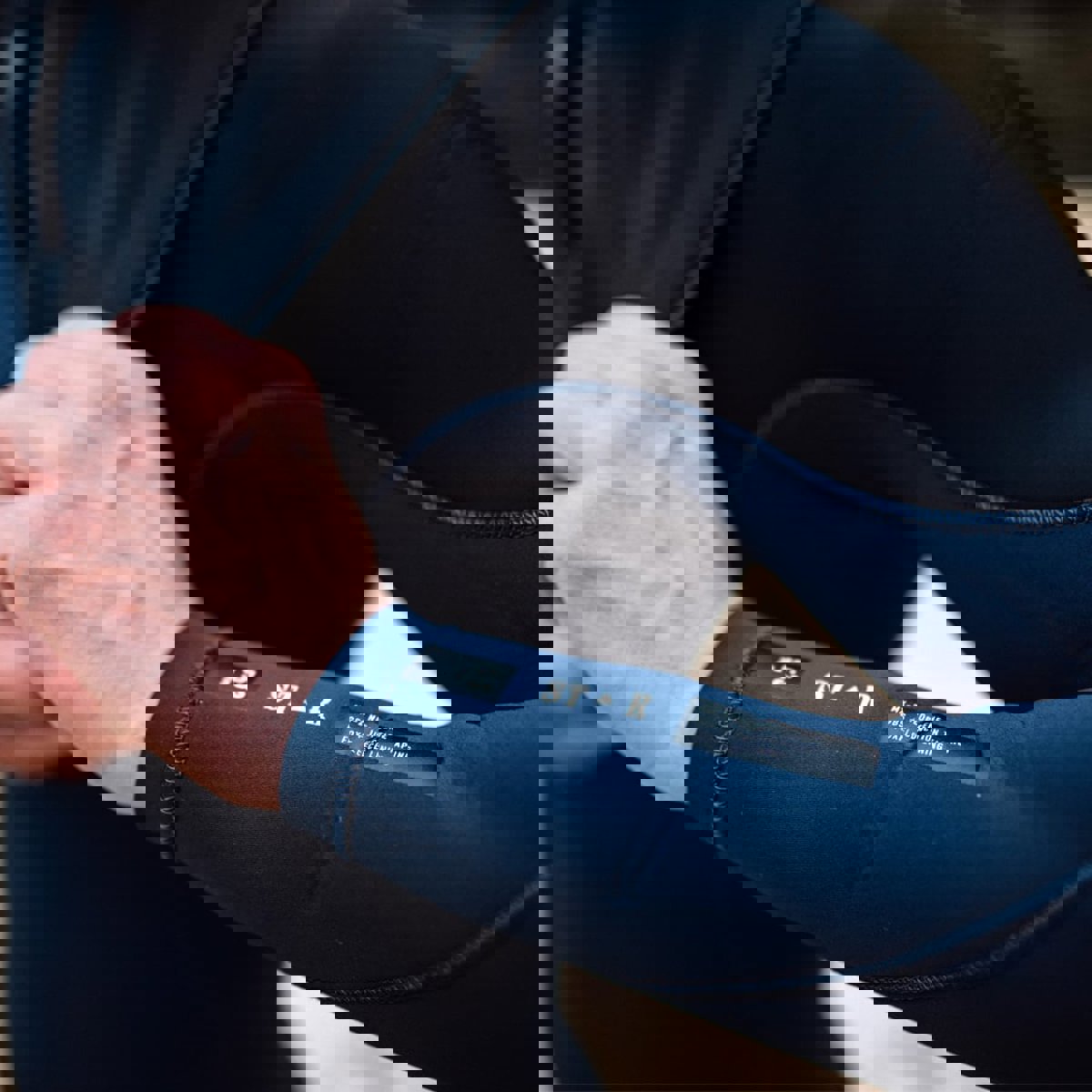 Mystic Star fullsuit wetsuit 5/3 mm borstrits heren donker blauw 12