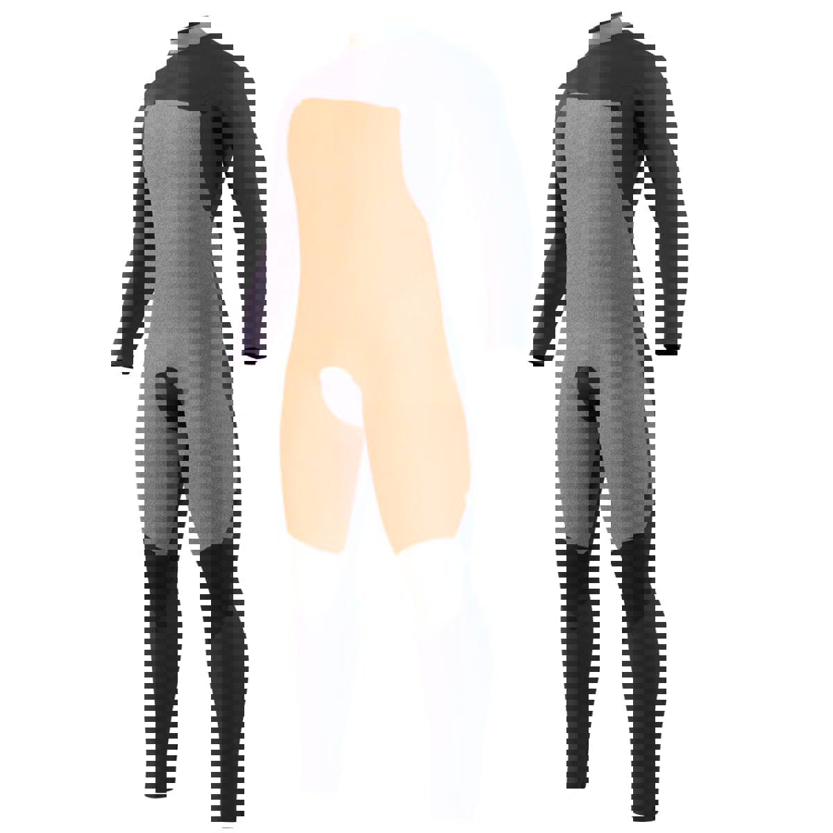 Mystic Star fullsuit wetsuit 5/3 mm borstrits heren zwart 5