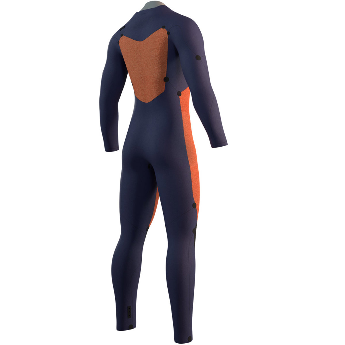 Mystic Star fullsuit wetsuit 3/2 mm borstrits heren zwart 5