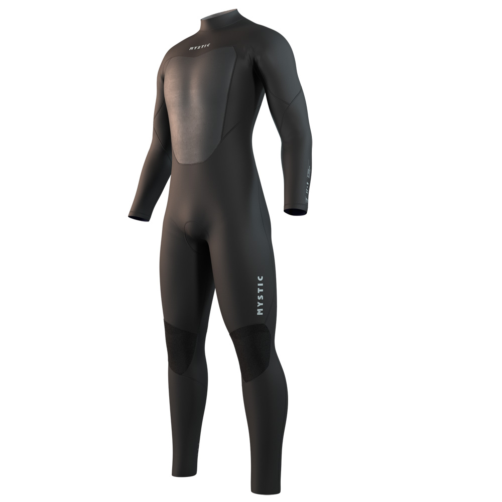 Mystic Star fullsuit wetsuit 5/3 mm rugrits heren zwart foto 1