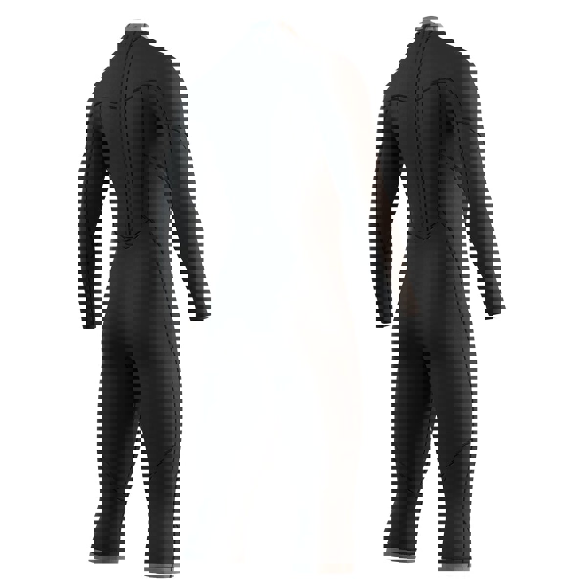 Mystic Brand longarm wetsuit Shortleg 3/2 mm rugrits heren zwart 6