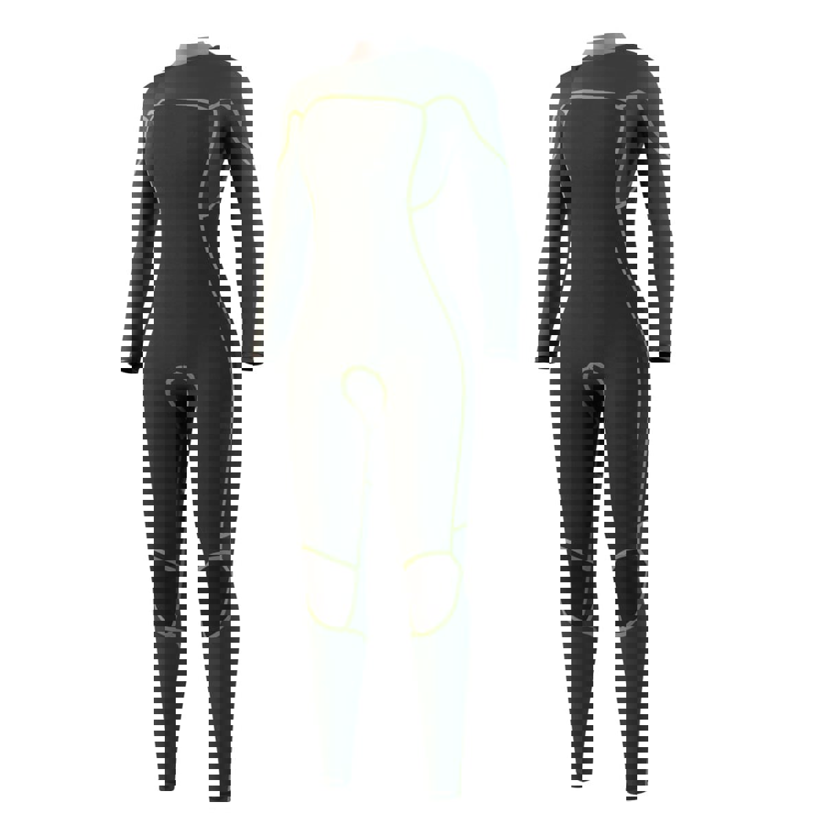 Mystic Evolve fullsuit wetsuit 3/2 mm borstrits dames zwart 6