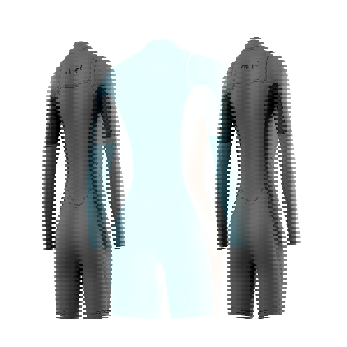 Mystic Haven longarm shorty 3/2 mm dubbele borstrits dames teal blauw 4