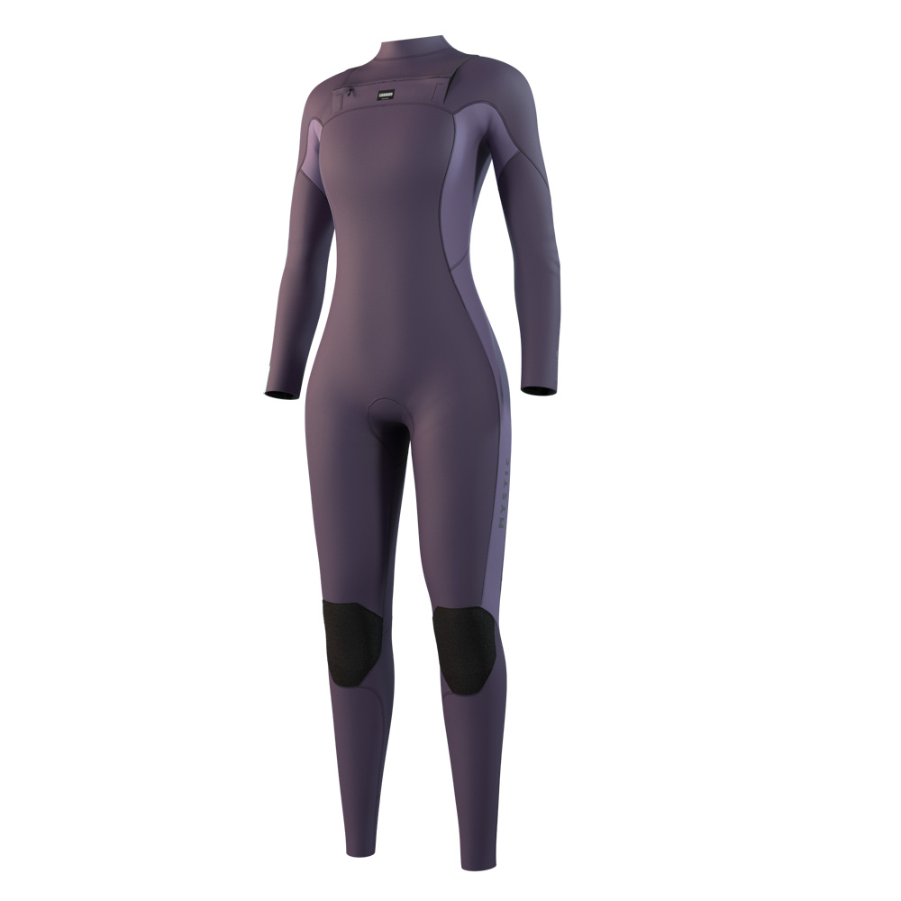 Haven fullsuit wetsuit 5/3 mm borstrits dames paars