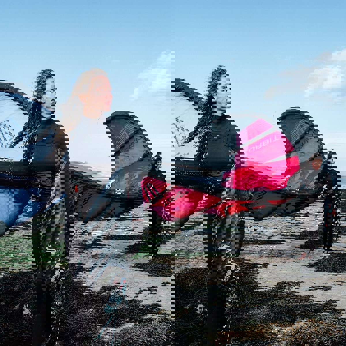 Mystic Haven fullsuit wetsuit 4/3 mm borstrits dames zwart 15