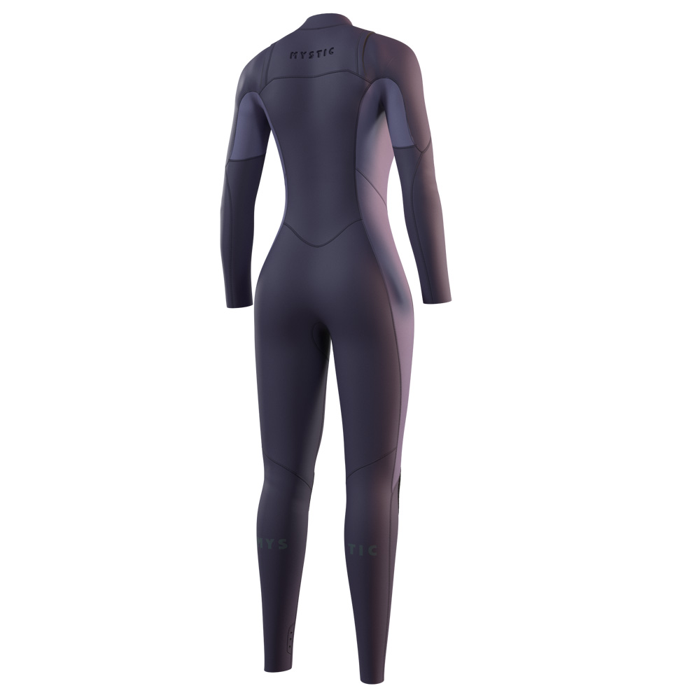 Mystic Haven fullsuit wetsuit 3/2 mm borstrits dames paars 2