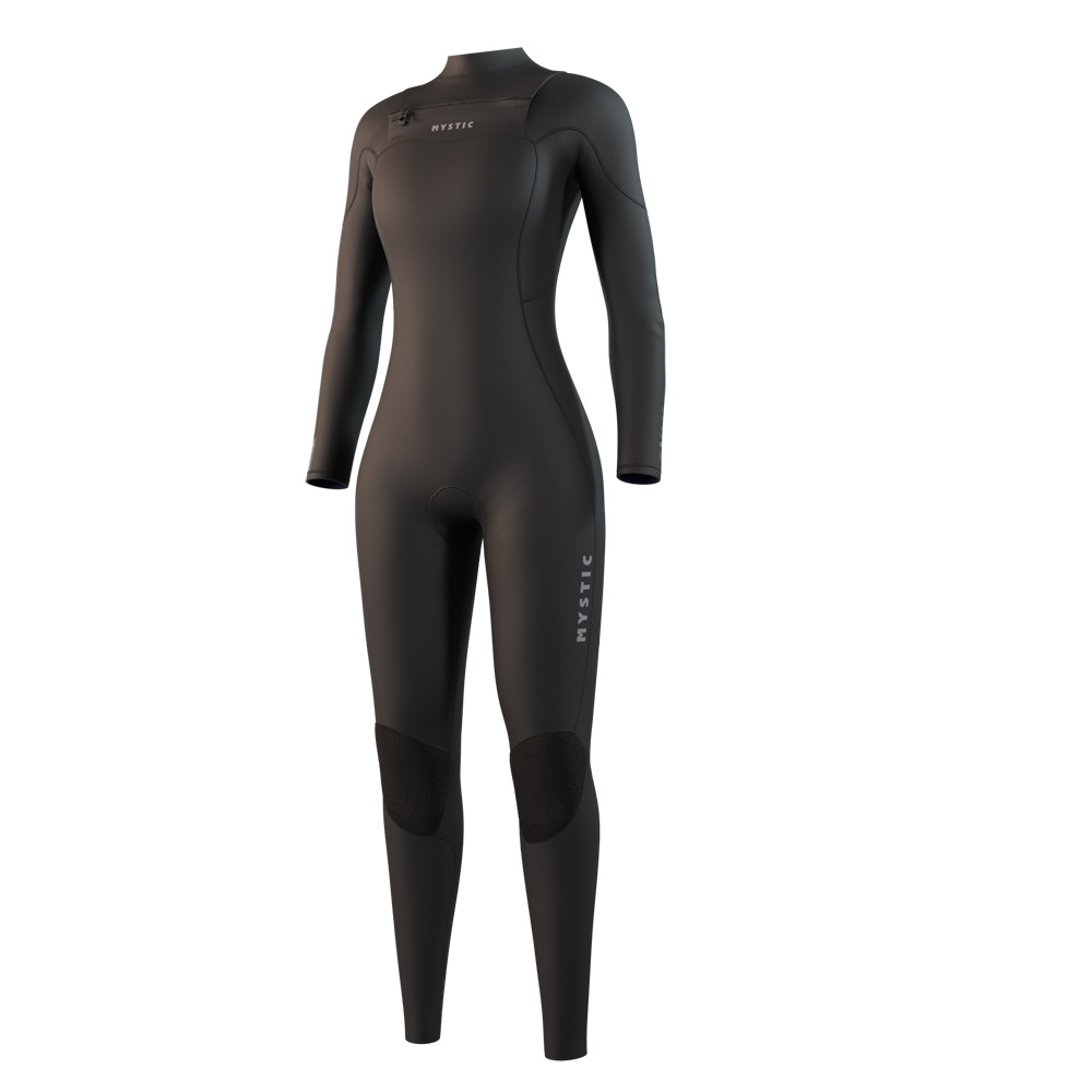 Mystic Star fullsuit wetsuit 5/3 mm borstrits dames zwart foto 1