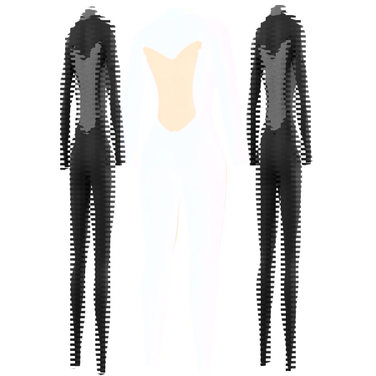 Mystic Star fullsuit wetsuit 3/2 mm borstrits dames groen 10