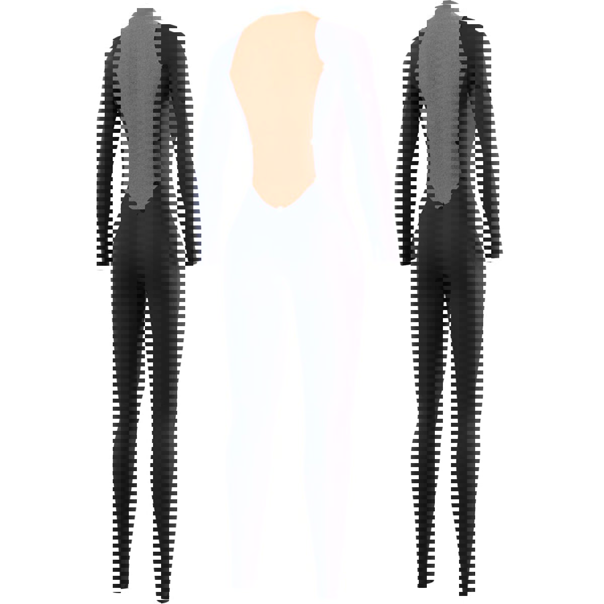 Mystic Star fullsuit wetsuit 5/3 mm rugrits dames groen 7