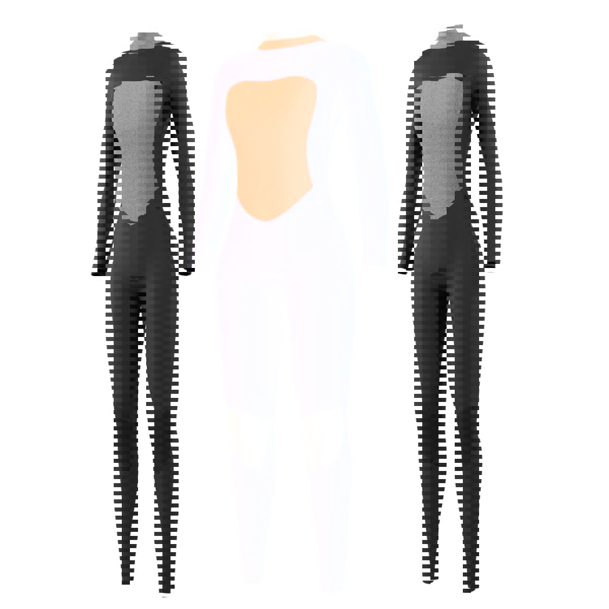 Mystic Star fullsuit wetsuit 3/2 mm rugrits dames groen 7